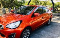 Orange Mitsubishi Mirage 2018 for sale in Cebu City