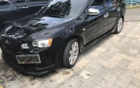 Selling Black Mitsubishi Lancer EX 2014 in Baguio