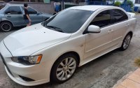 White Mitsubishi Lancer 2011 for sale in Las Pinas