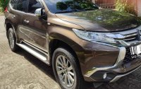 Selling Brown Mitsubishi Montero Sport 2017 in Makati